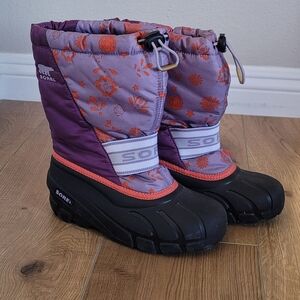 Sorel Snow Boots Youth Double Removable Lined Insulated Felt Liner  Size: 3
